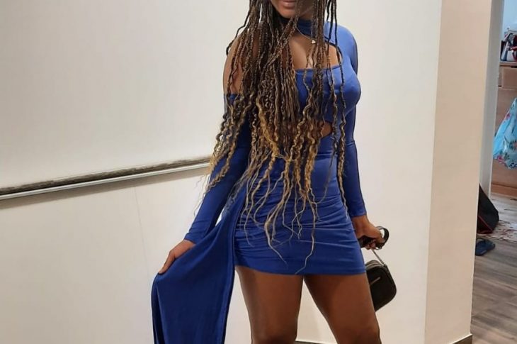 Hot summer Fit - Wishie in Sexy Blue Dress